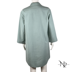 Mint Renk Oversize Gömlek Tunik