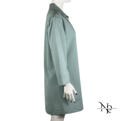Mint Renk Oversize Gömlek Tunik