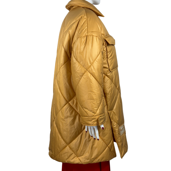 Sarı & Turuncu Oversize Mont