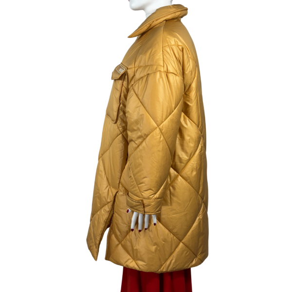 Sarı & Turuncu Oversize Mont